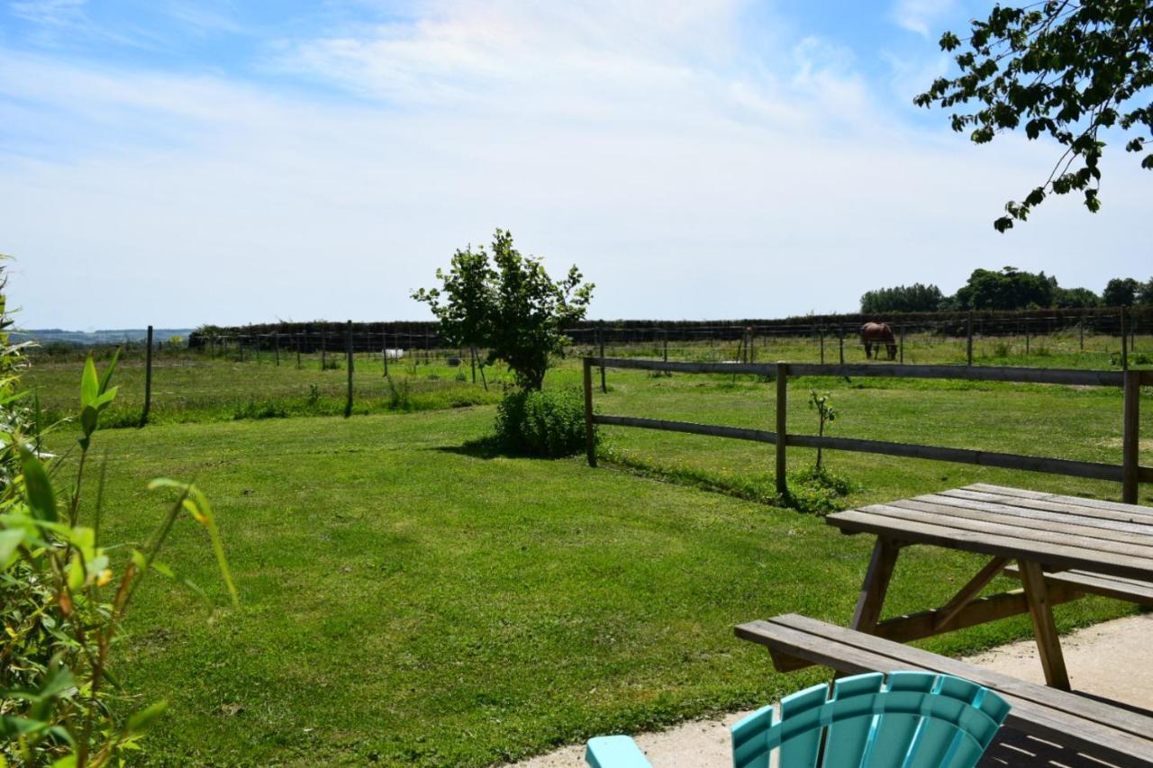 Le Clos De L'Angley Gites Et Ecurie Caffiers エクステリア 写真